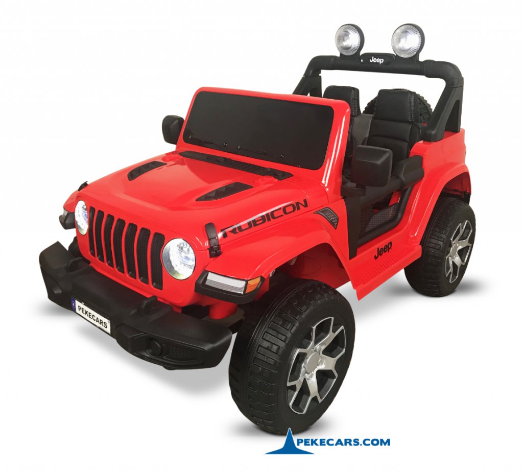 Jeep wrangler Rubicon 12V Rojo