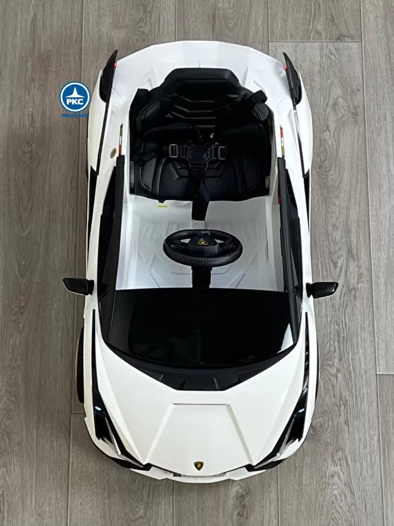 coche a bateria Lamborghini Sian Blanco 12V