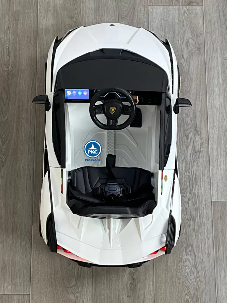 coche infantil Lamborghini Sian Blanco 12V