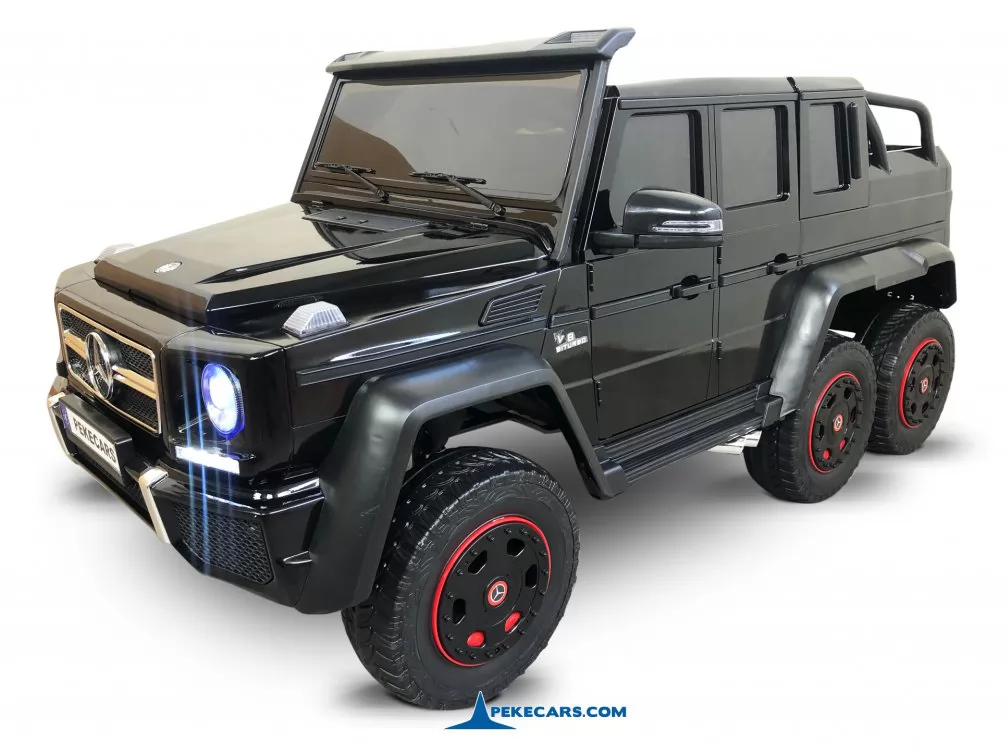 Mercedes G63 6x6 12V 2.4G Negro Metalizado