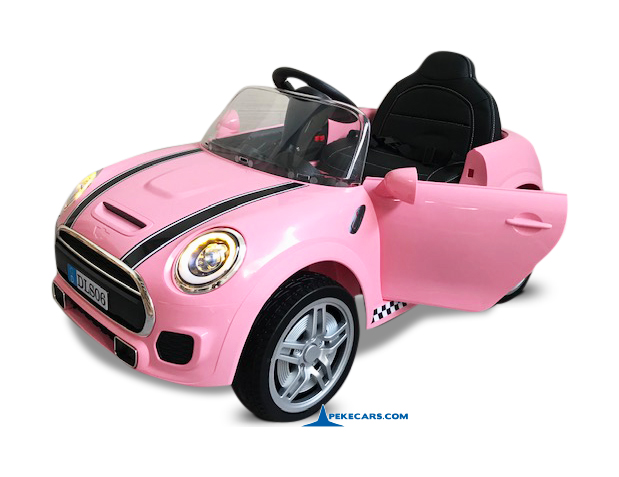 Coche electrico para niños Mini Style rosa