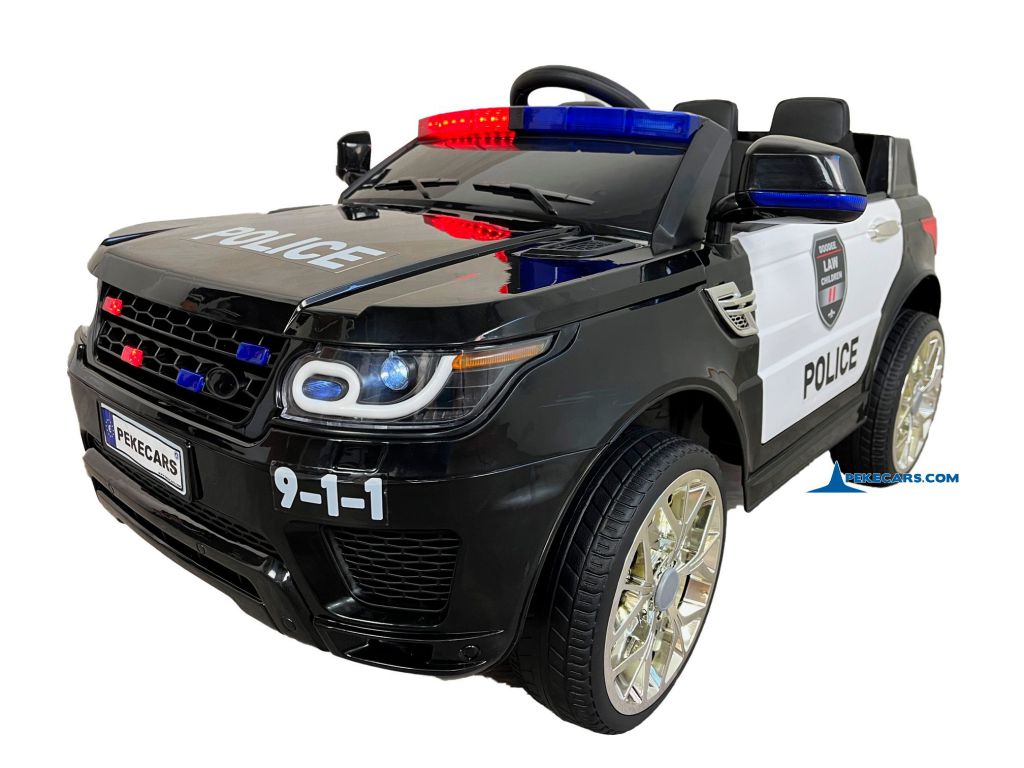 Coche de la Policia Nacional 12V 2.4G Negro