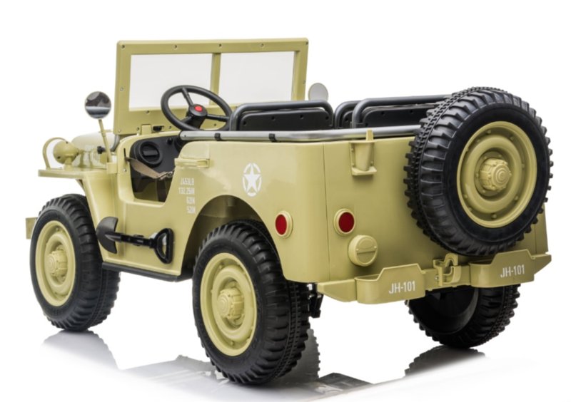 Willys Army jeep 1942 trasera