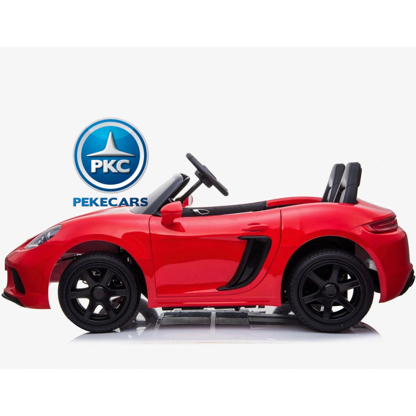 Deportivo Pekecars XL 24V Rojo - vista lateral