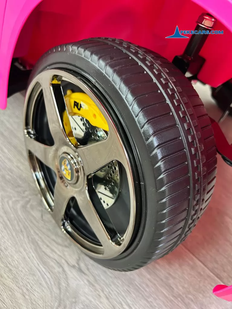 Deportivo RUF CTR3 24V 2.4G Rosa ruedas neumatico de caucho