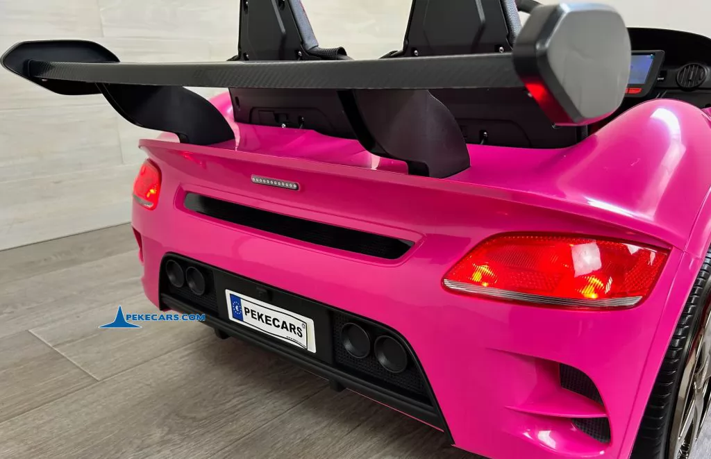 Deportivo RUF CTR3 24V 2.4G Rosa luz trasera de freno