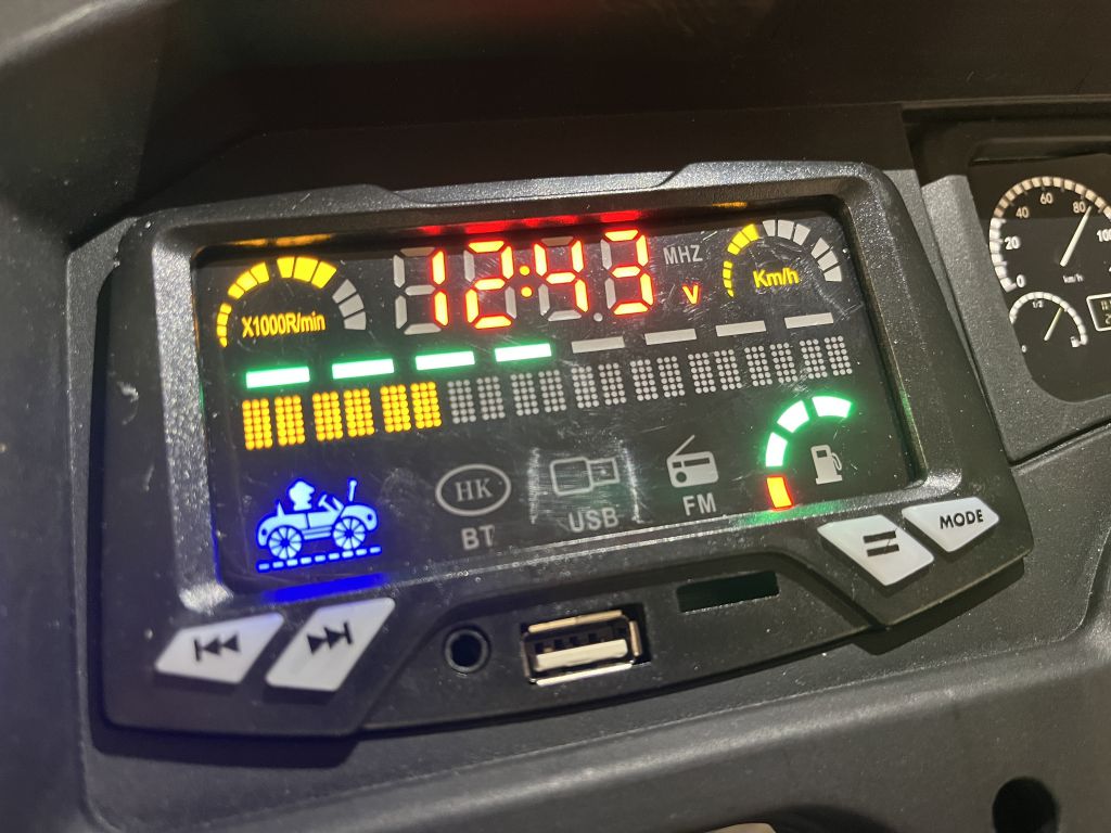 Camión Mercedes Actros Blanco vista display