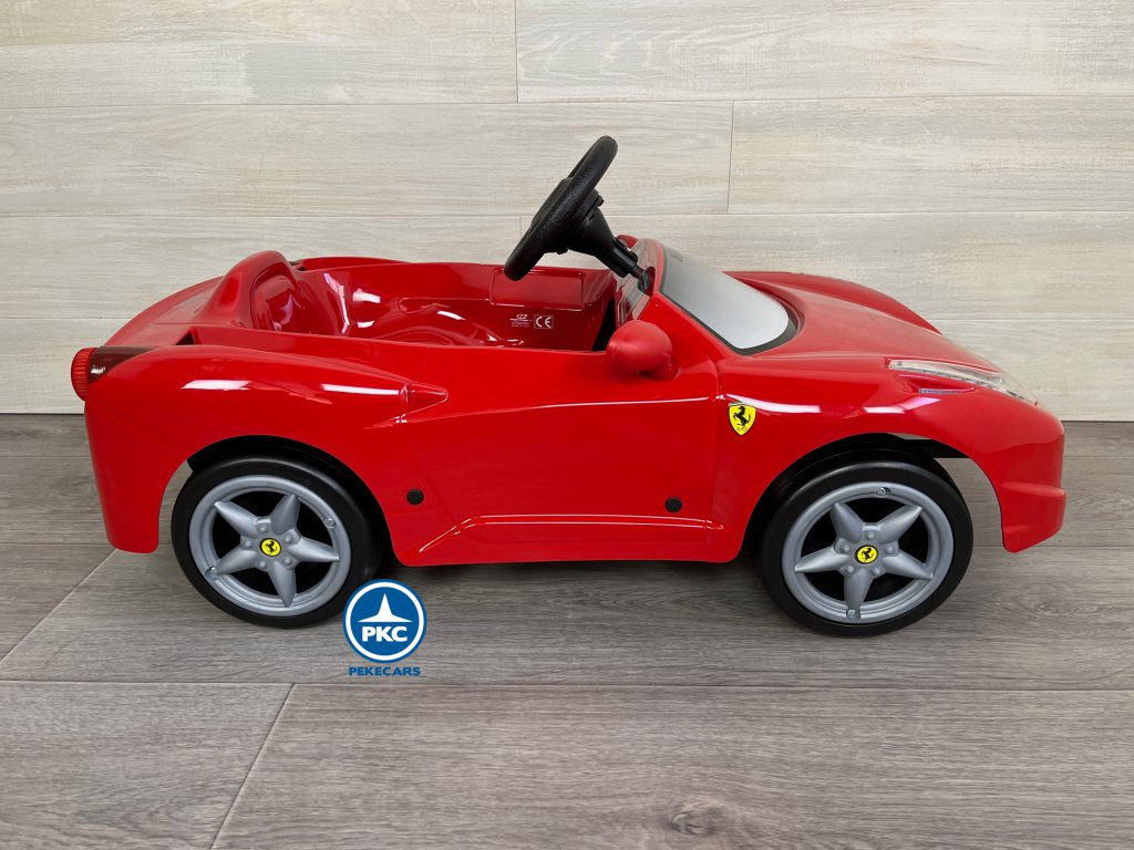 Ferrari 458 6V Rojo a batería