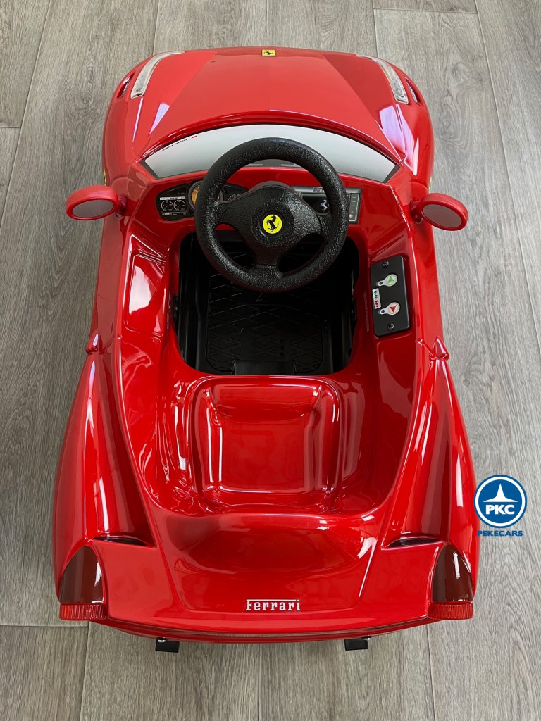Ferrari 458 6V Rojo desde arriba