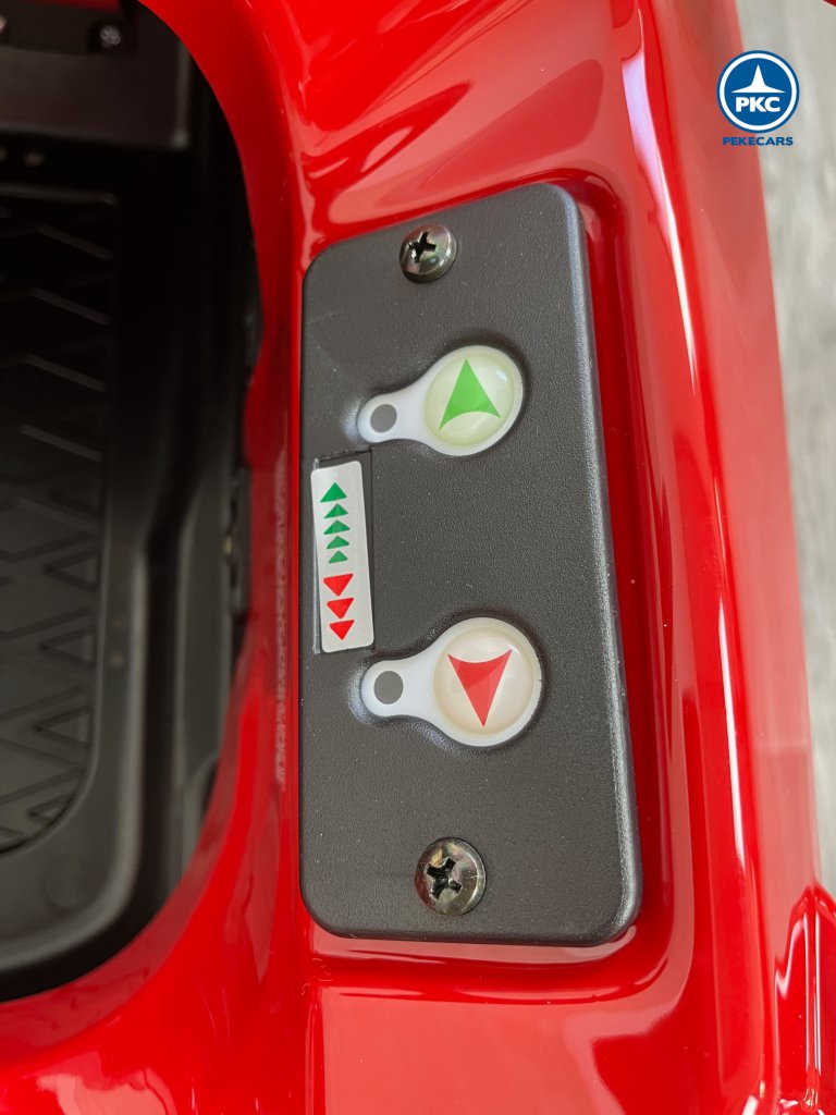 Ferrari 458 6V Rojo botones