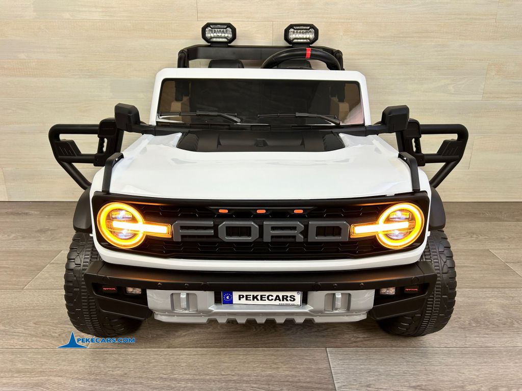 Ford Bronco Raptor 24V 2 Plazas Blanco