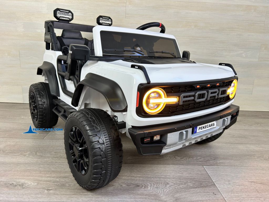 Ford Bronco Raptor 24V 2 Plazas Blanco