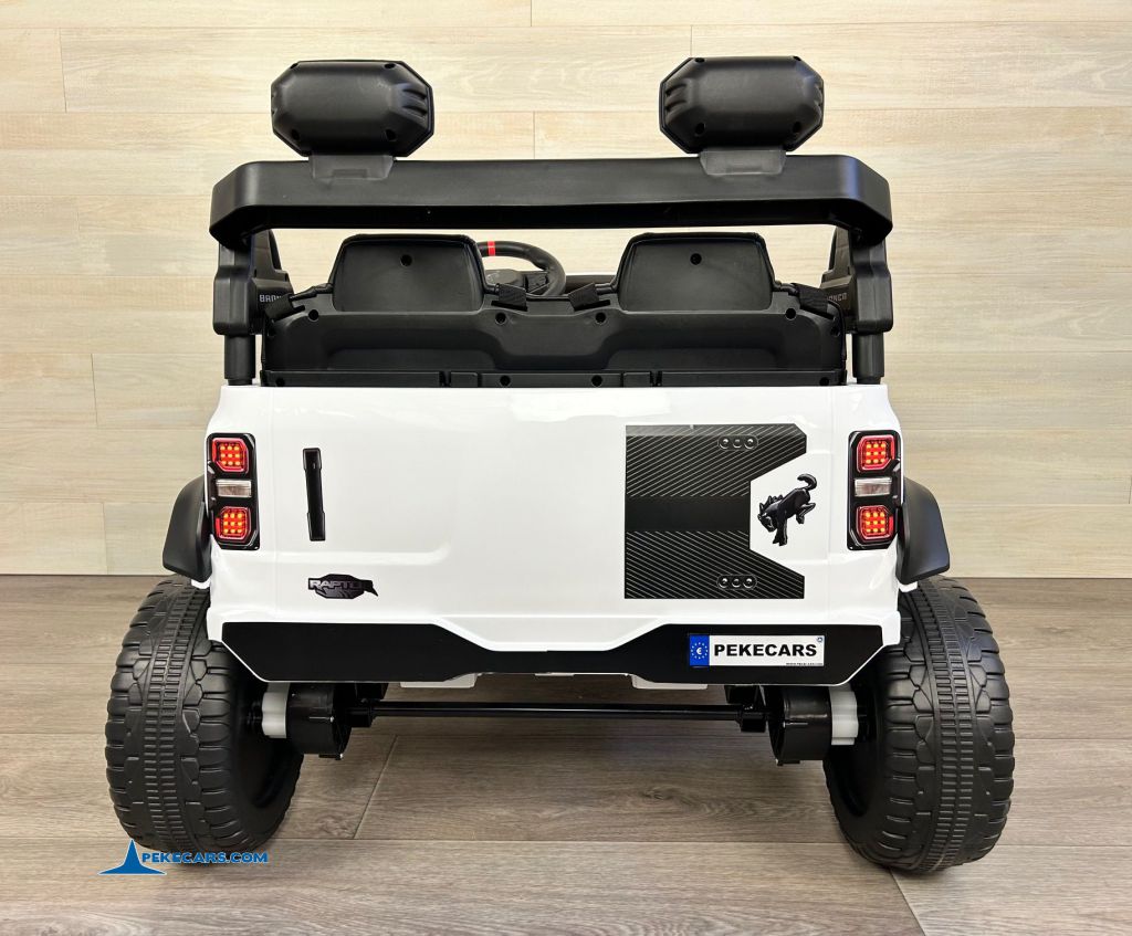 Ford Bronco Raptor 24V 2 Plazas Blanco
