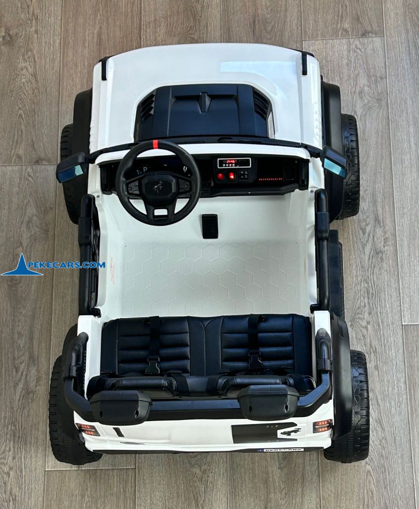 Ford Bronco Raptor 24V 2 Plazas Blanco