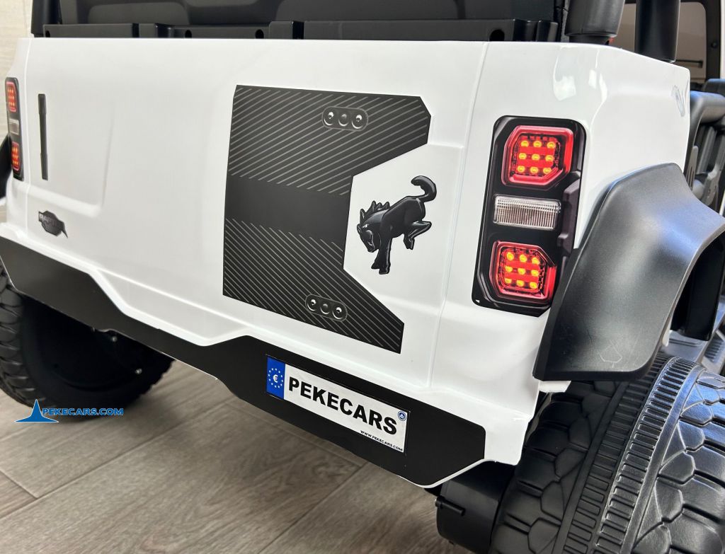 Ford Bronco Raptor 24V 2 Plazas Blanco