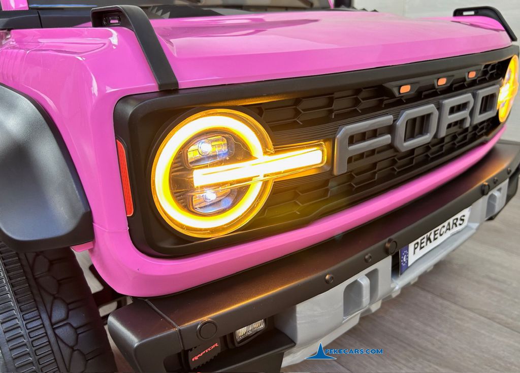 Ford Bronco Raptor 24V 2 Plazas Rosa