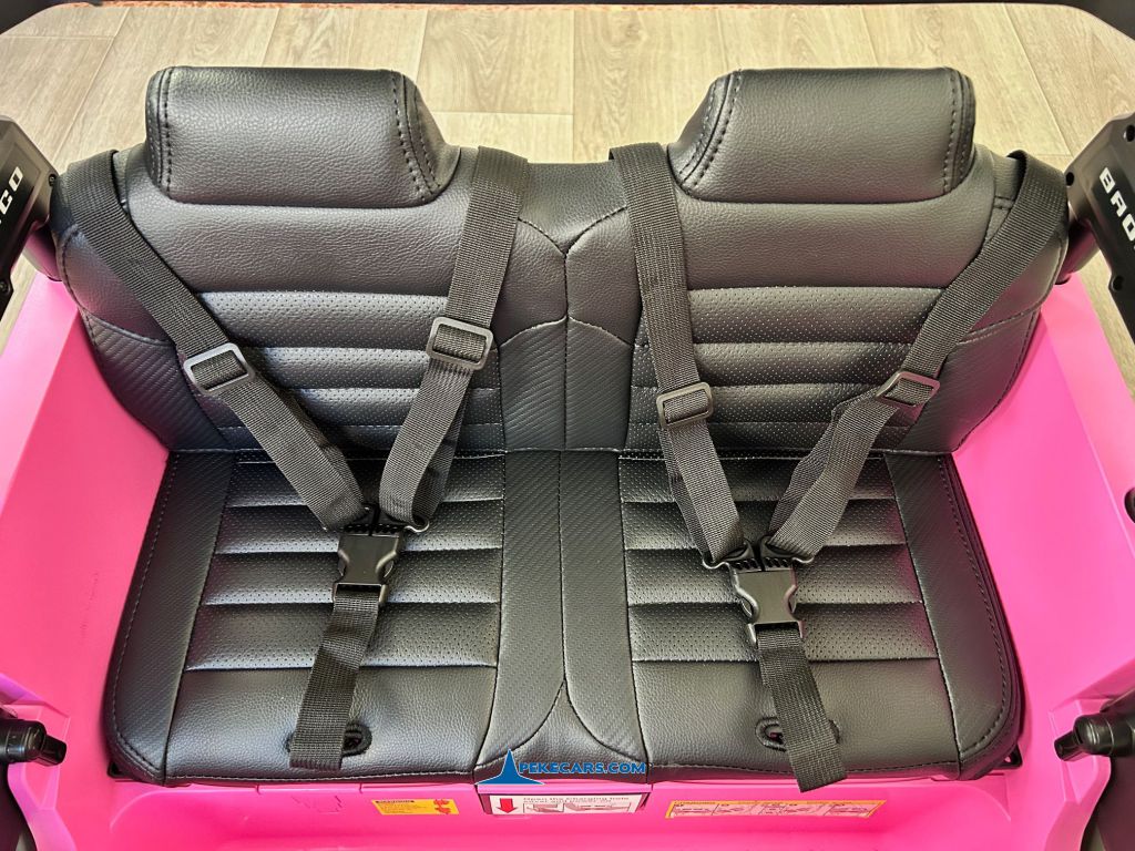 Ford Bronco Raptor 24V 2 Plazas Rosa