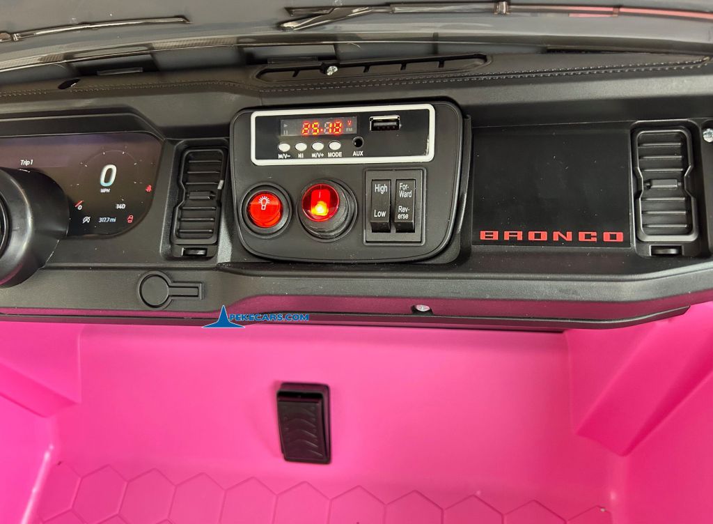 Ford Bronco Raptor 24V 2 Plazas Rosa