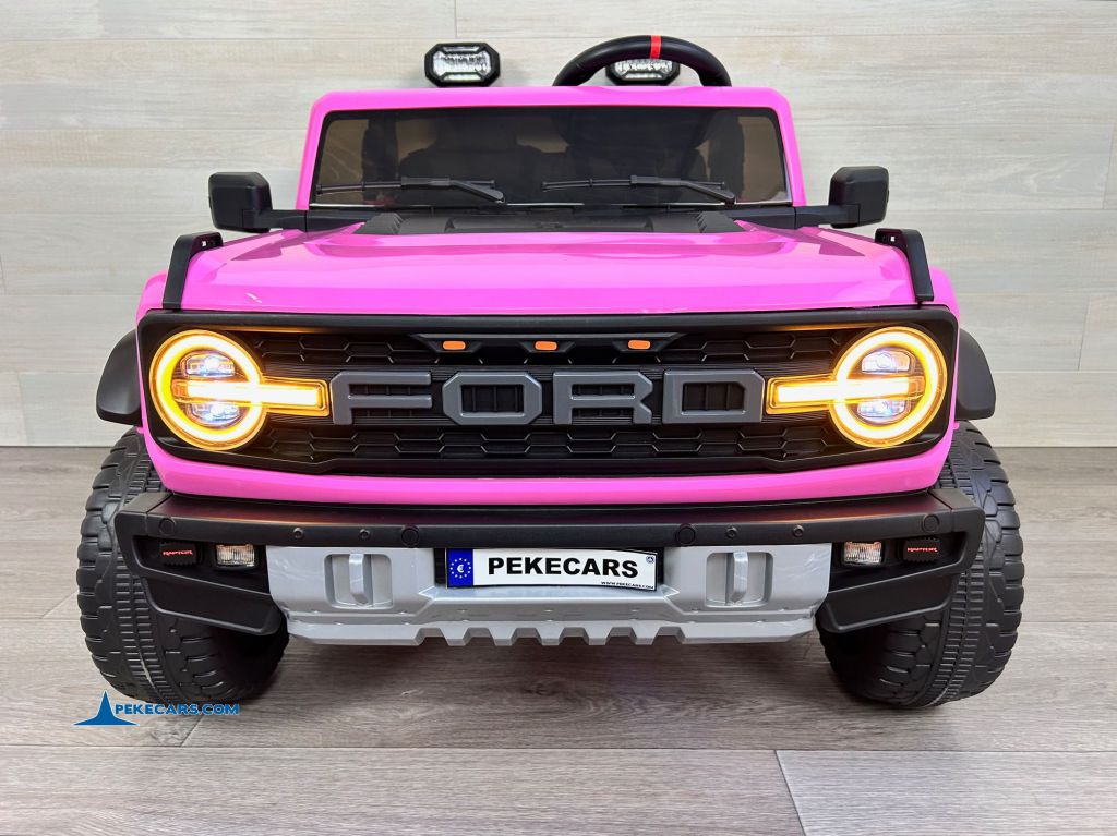 Ford Bronco Raptor 24V 2 Plazas Rosa
