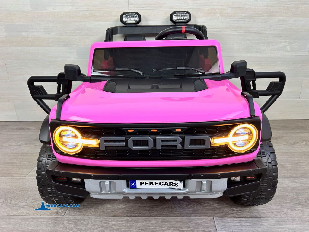 Ford Bronco Raptor 24V 2 Plazas Rosa