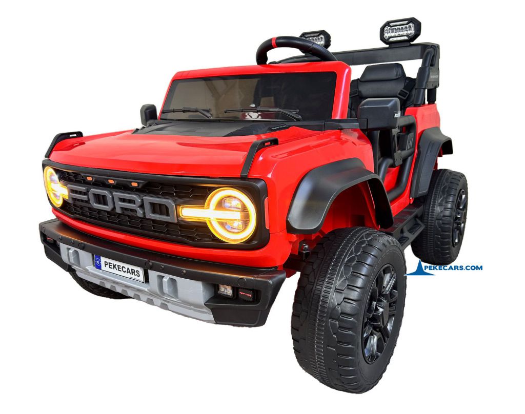 Ford Bronco Raptor 24V 2 Plazas Rojo