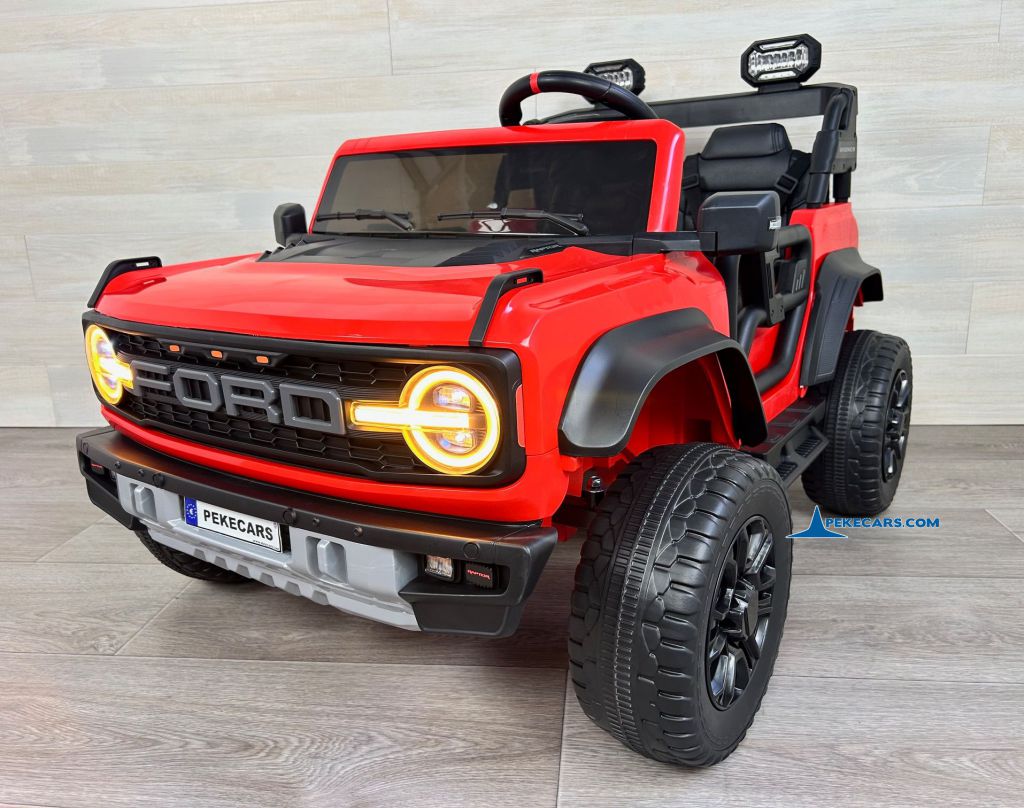 Ford Bronco Raptor 24V 2 Plazas Rojo