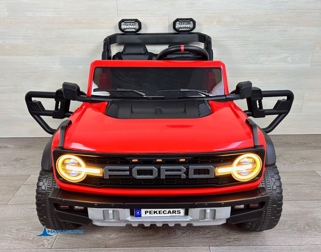 Ford Bronco Raptor 24V 2 Plazas Rojo