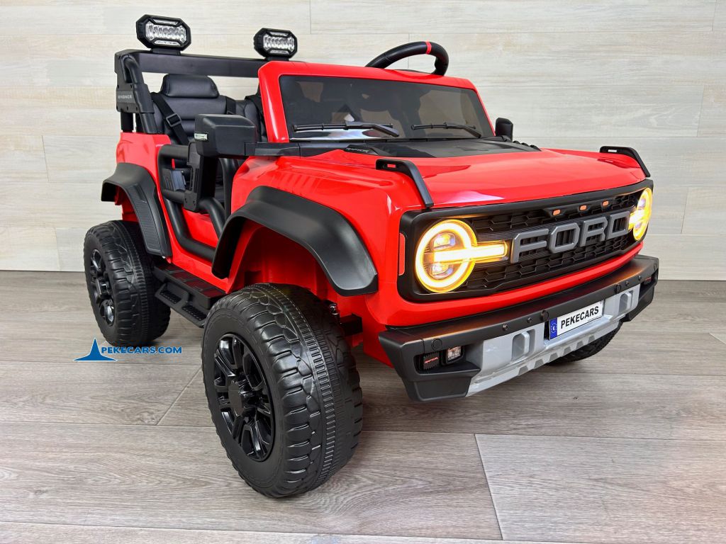Ford Bronco Raptor 24V 2 Plazas Rojo
