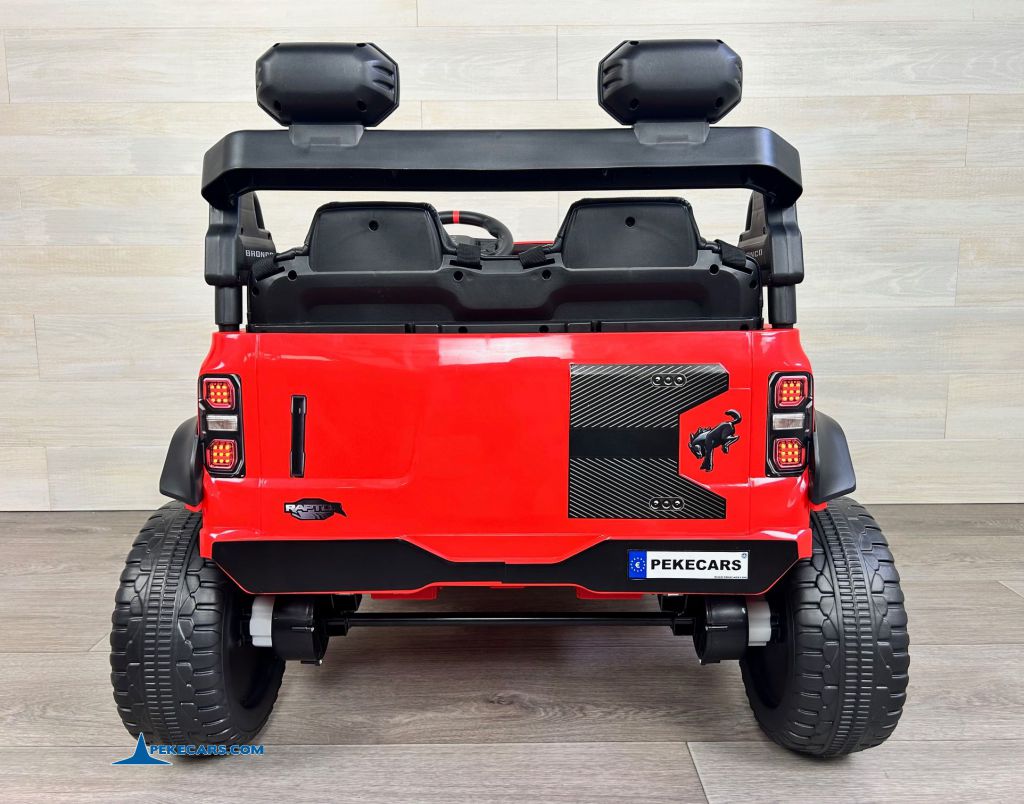 Ford Bronco Raptor 24V 2 Plazas Rojo