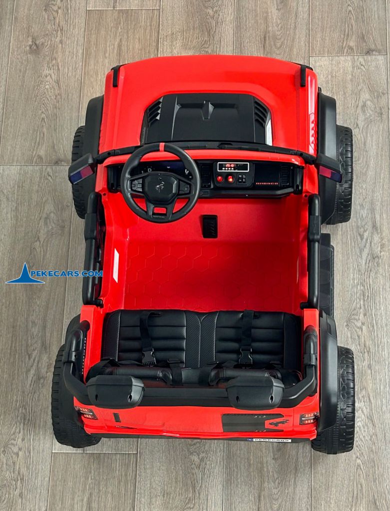 Ford Bronco Raptor 24V 2 Plazas Rojo