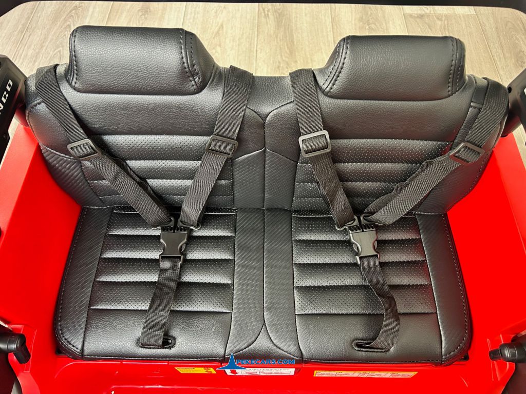 Ford Bronco Raptor 24V 2 Plazas Rojo