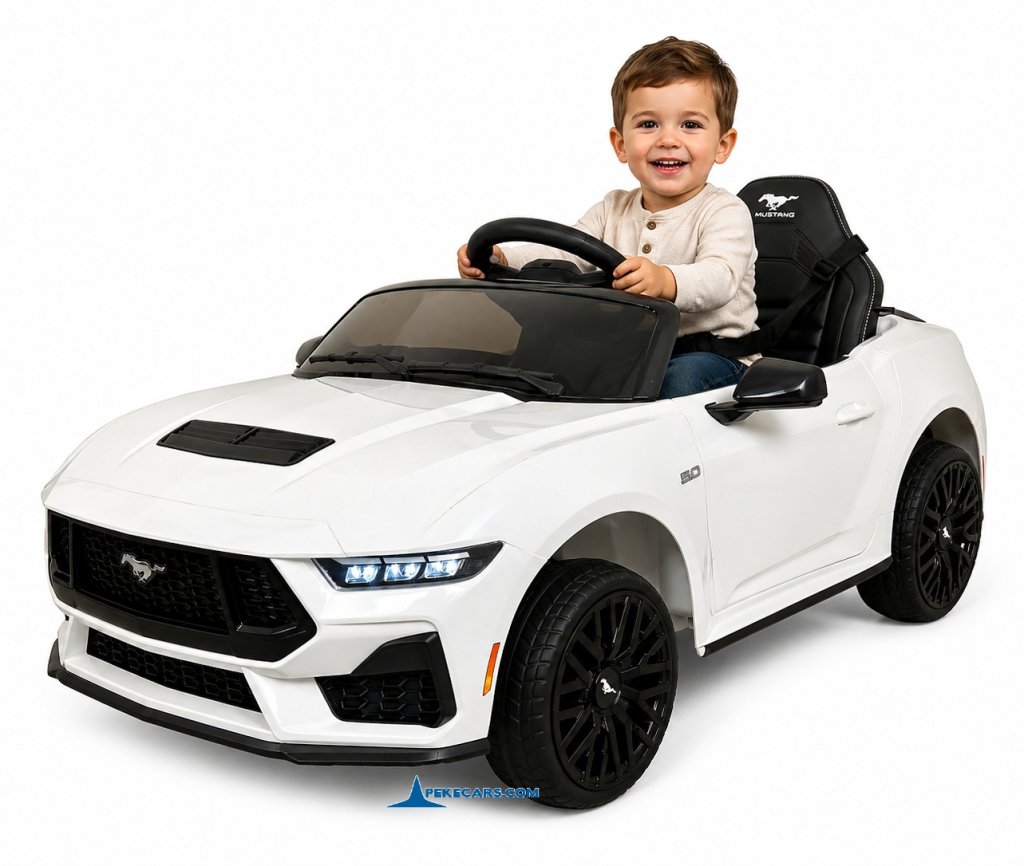 Ford Mustang 12V Blanco