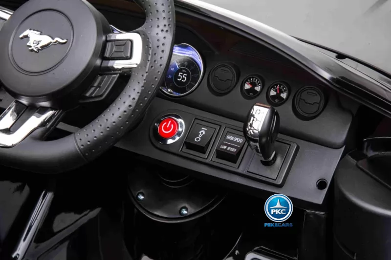 Ford mustang 24 mp4 negro metalizado