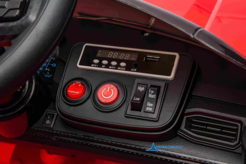 Ford Mustang 12V Rojo