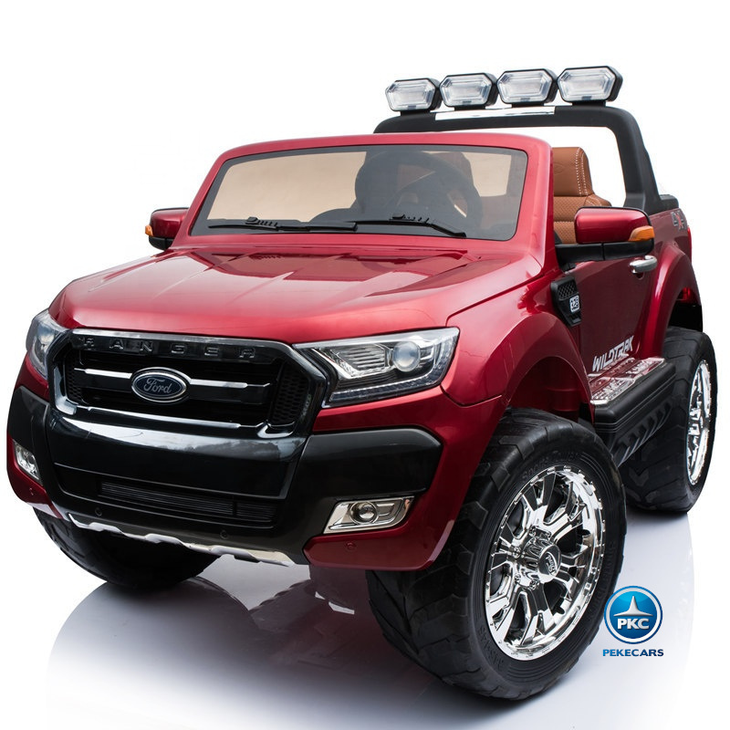 Todoterreno electrico infantil Ford Ranger MP4 Rojo Metalizado vista principal