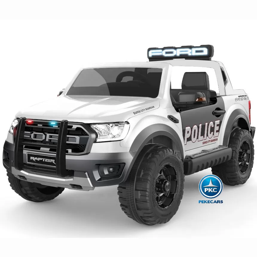 Todoterreno electrico infantil Ford Ranger MP4 Blanco