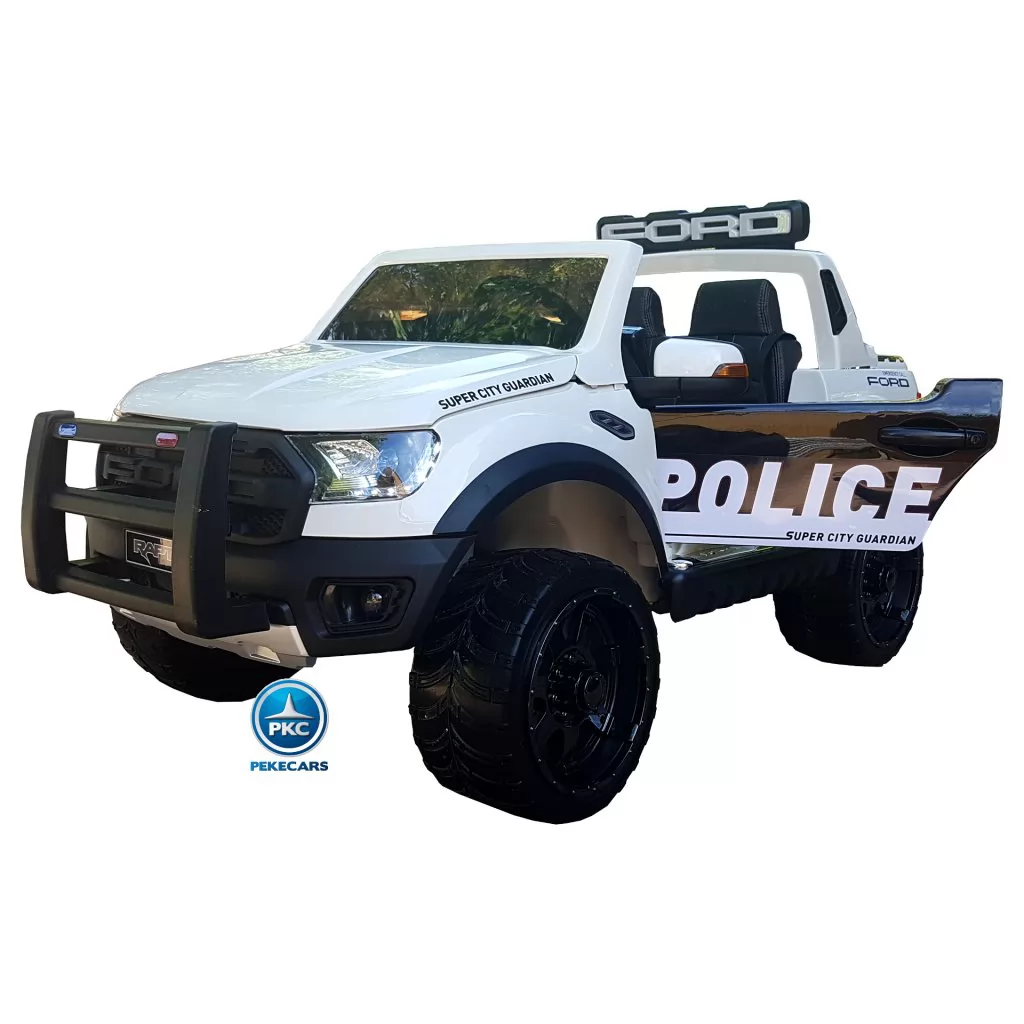 Todoterreno electrico infantil Ford Ranger MP4 Blanco vista principal