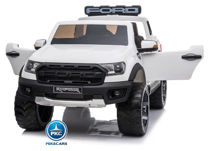 Ford Ranger Raptor 12V Blanco