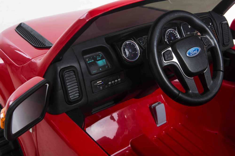 Todoterreno electrico infantil Ford Ranger Rojo