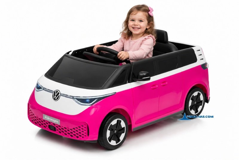 Furgoneta Volkswagen ID Buzzz 12V Rosa