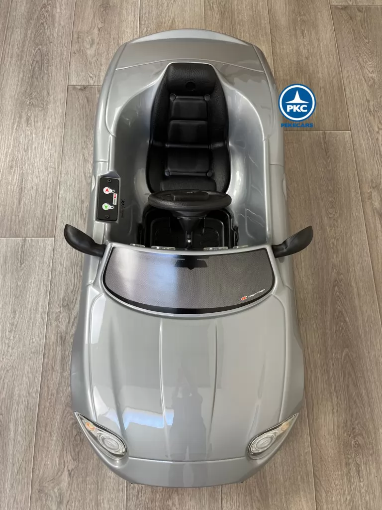 Jaguar XK 6V Gris vista aérea