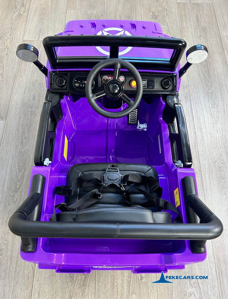 Jeep Mountain King 12V 2.4G Morado