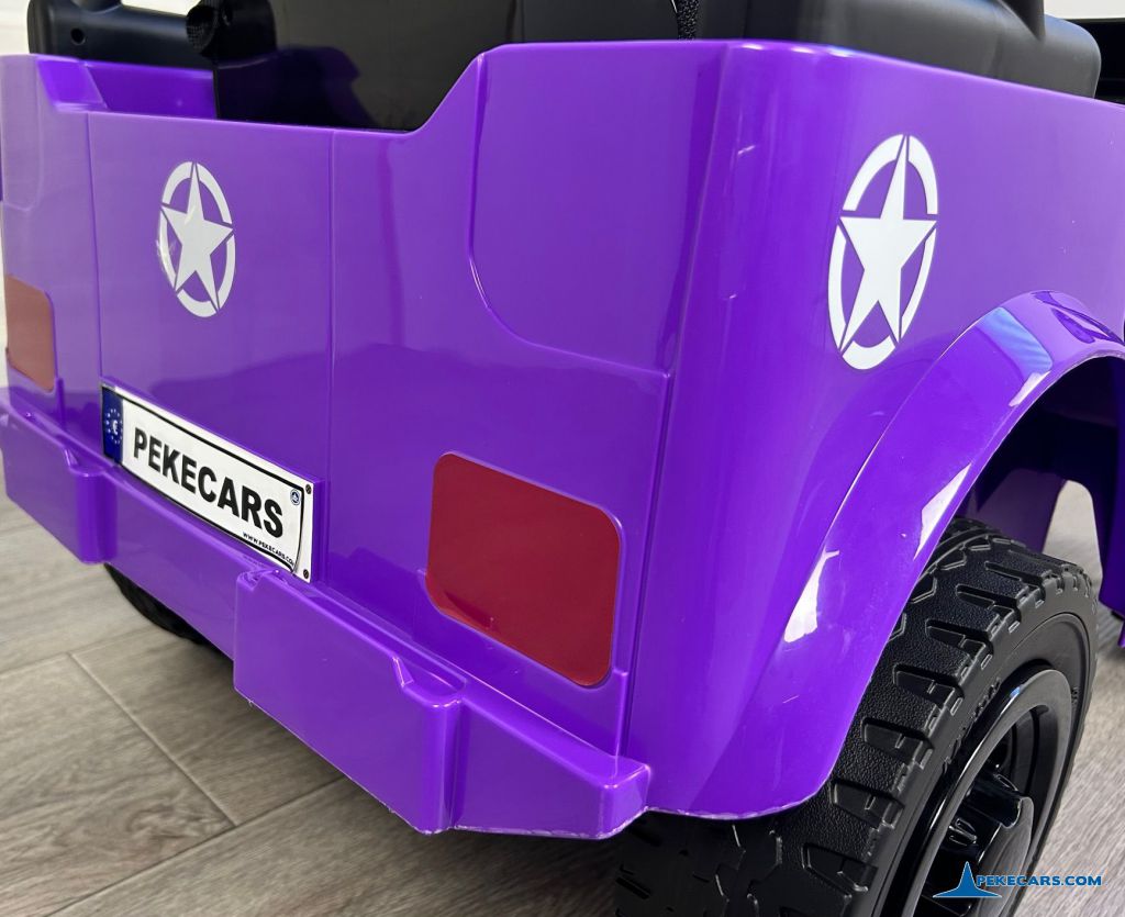 Jeep Mountain King 12V 2.4G Morado