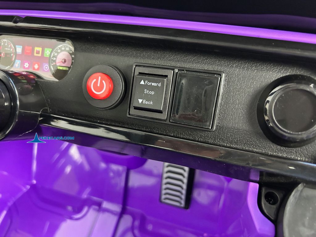 Jeep Mountain King 12V 2.4G Morado