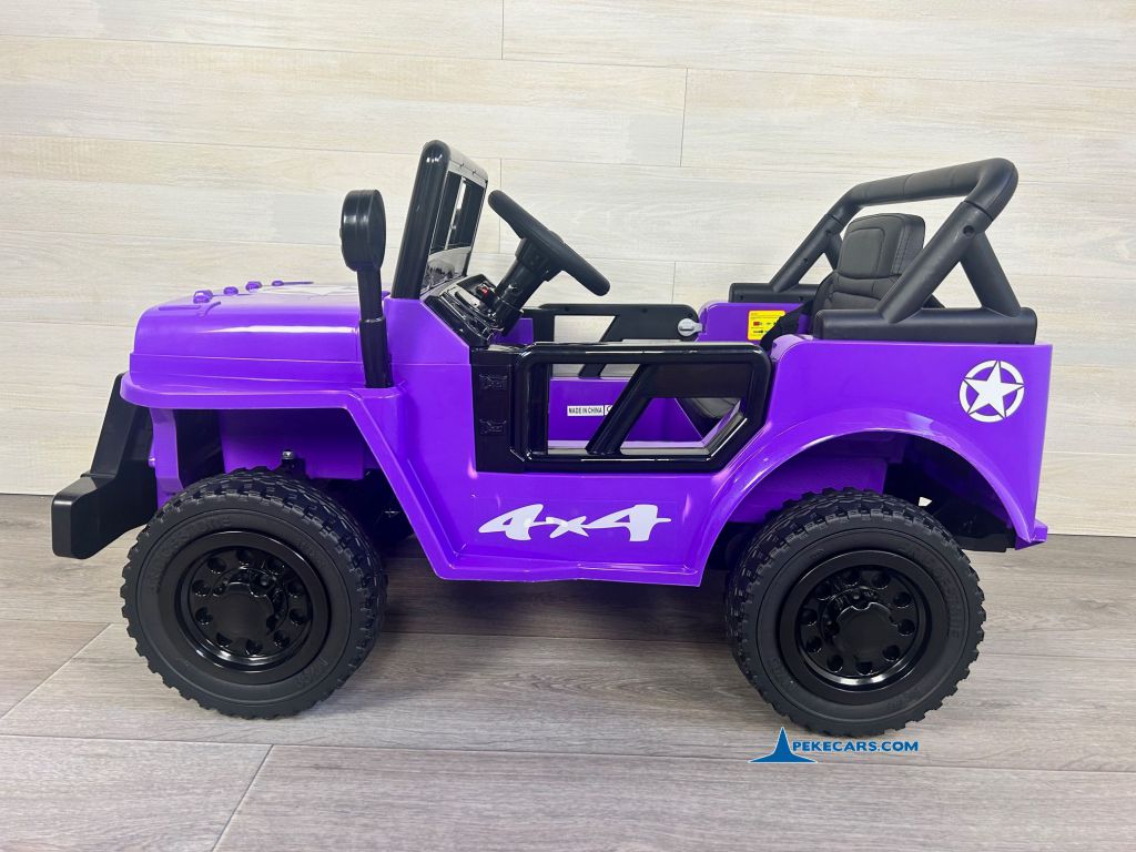 Jeep Mountain King 12V 2.4G Morado