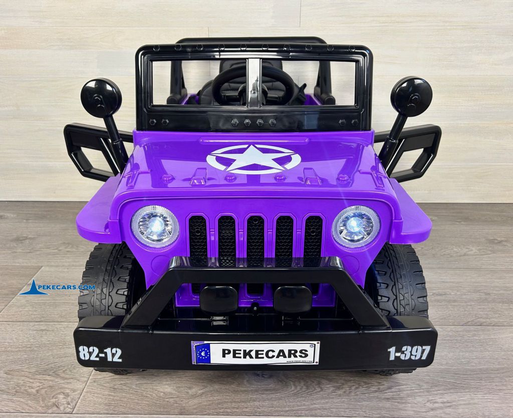 Jeep Mountain King 12V 2.4G Morado
