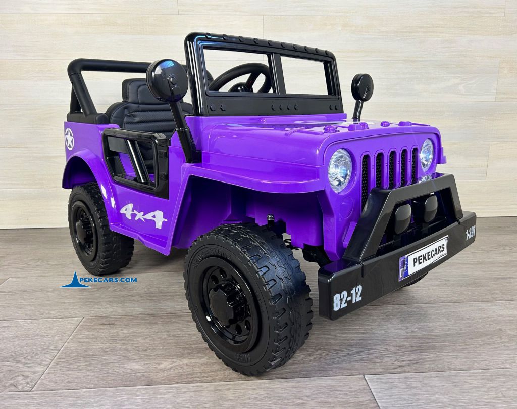 Jeep Mountain King 12V 2.4G Morado