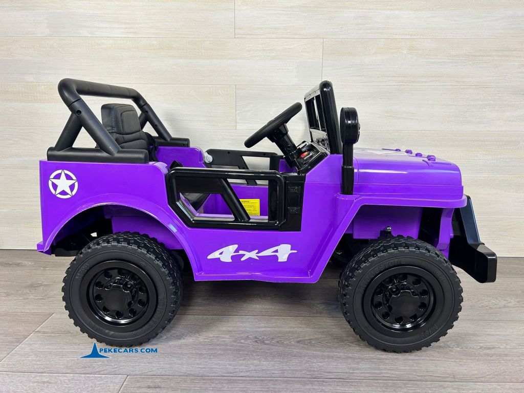 Jeep Mountain King 12V 2.4G Morado