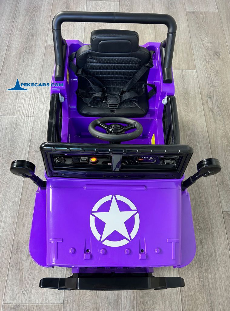 Jeep Mountain King 12V 2.4G Morado