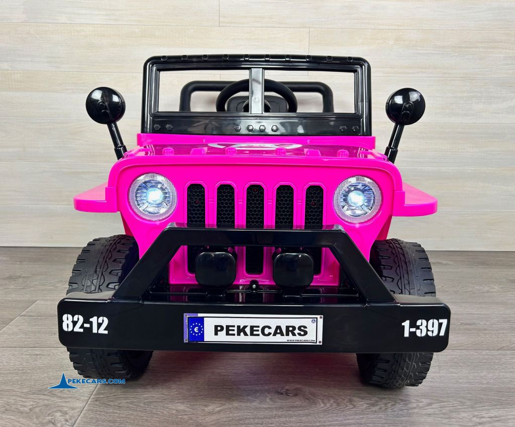 Jeep Mountain King 12V 2.4G Rosa